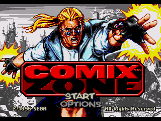 Andre Dunoyer de Segonzac、海外版超希少レゾネ PO.B.R.E - Traduções - Mega Drive Comix Zone (joanad)
